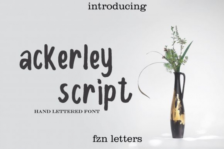 Ackerley Font Download