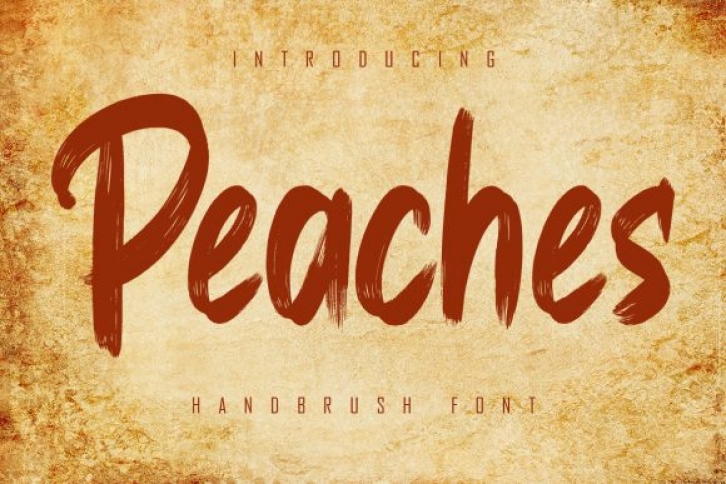 Peaches Font Download