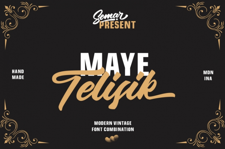 Maye Telisik Font Download