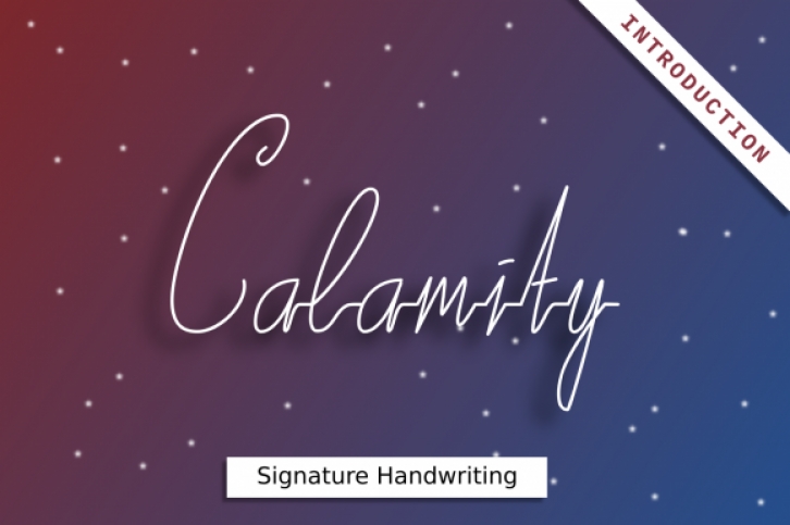 Calamity Font Download
