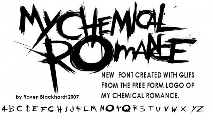 The chemical parade Font Download