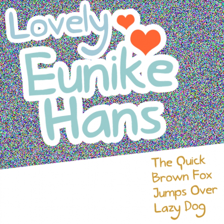 Lovely Eunike Hans Font Download