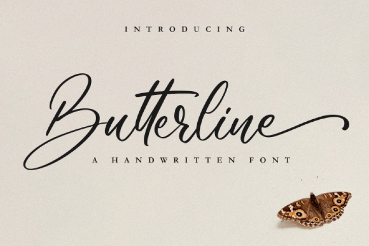 Butterline Font Download