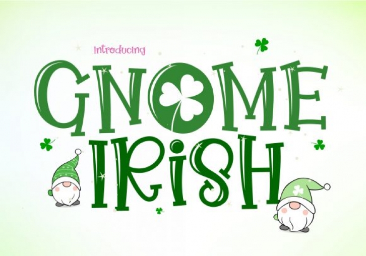 Gnome Irish Font Download