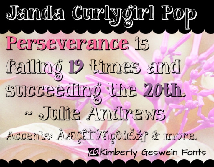Janda Curlygirl Pop Font Download