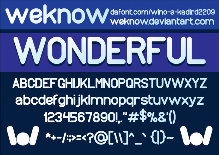 Wonderfull Font Download