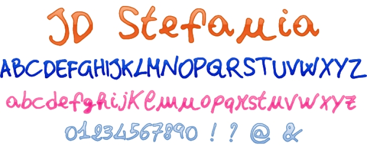 JDStefania Font Download