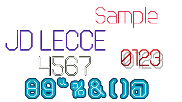 JD Lecce Font Download