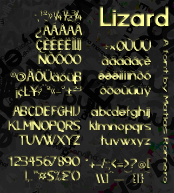 Lizard Font Download