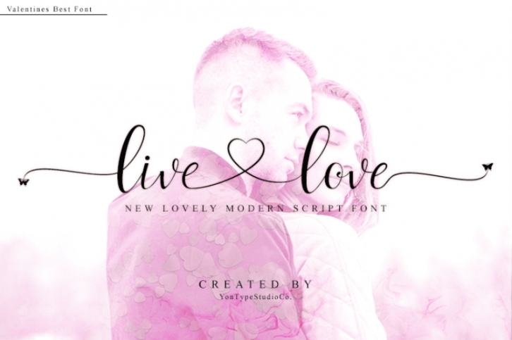 live love font Font Download
