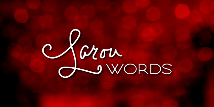Larou Words Font Download