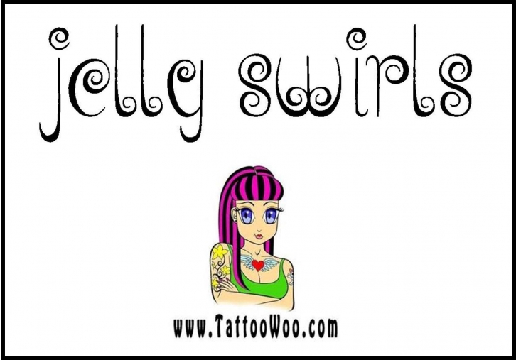 Jelly Swirls Font Download