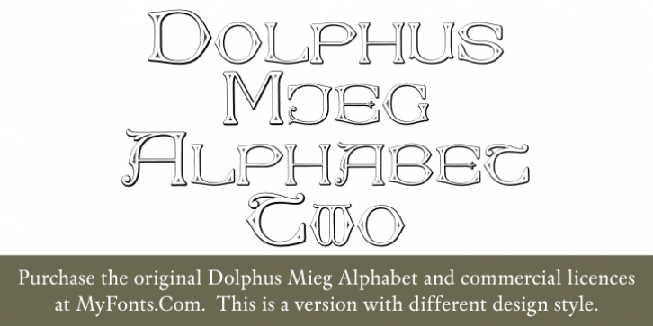 Dolphus-Mieg Alphabet Tw Font Download