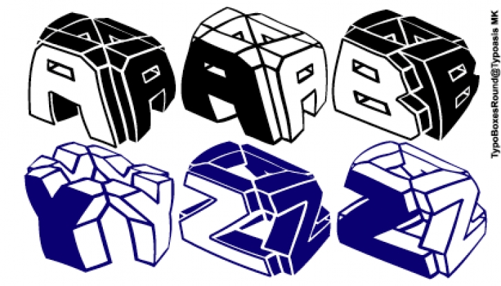 TypeBoxesRoundedTw Font Download