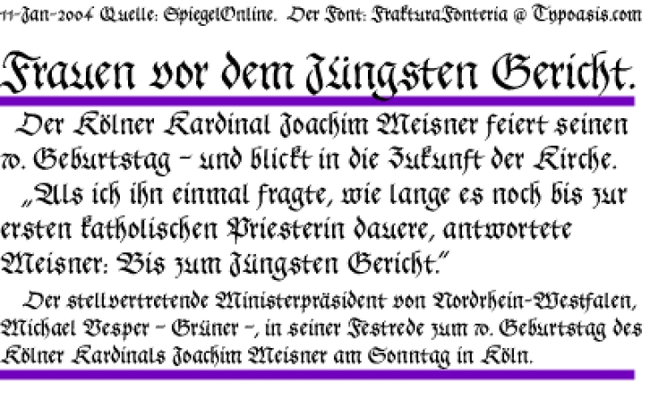 FrakturaFonteria Font Download