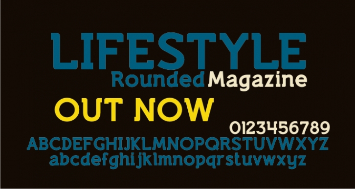 Lifestyle Rounded M54 Font Download