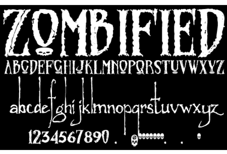Zombified Font Download