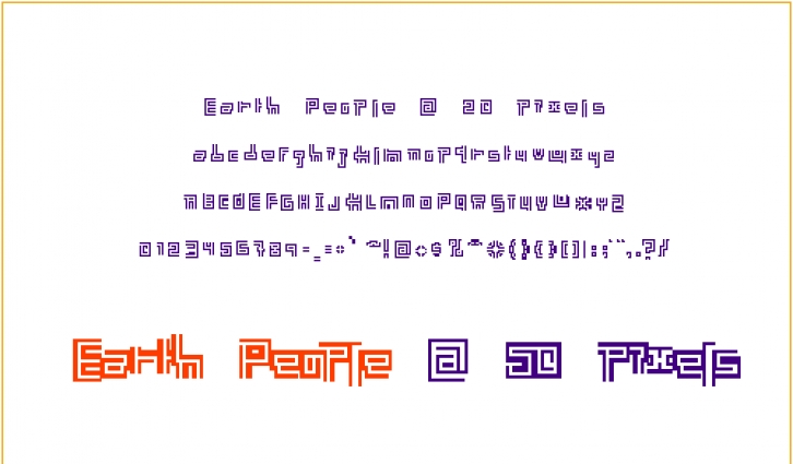 Earth People Font Download