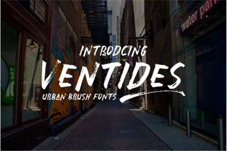 Ventides Urban Brush Font Font Download