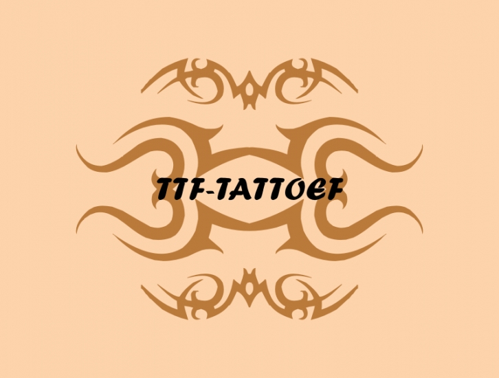 TTF_TATTOE Font Download