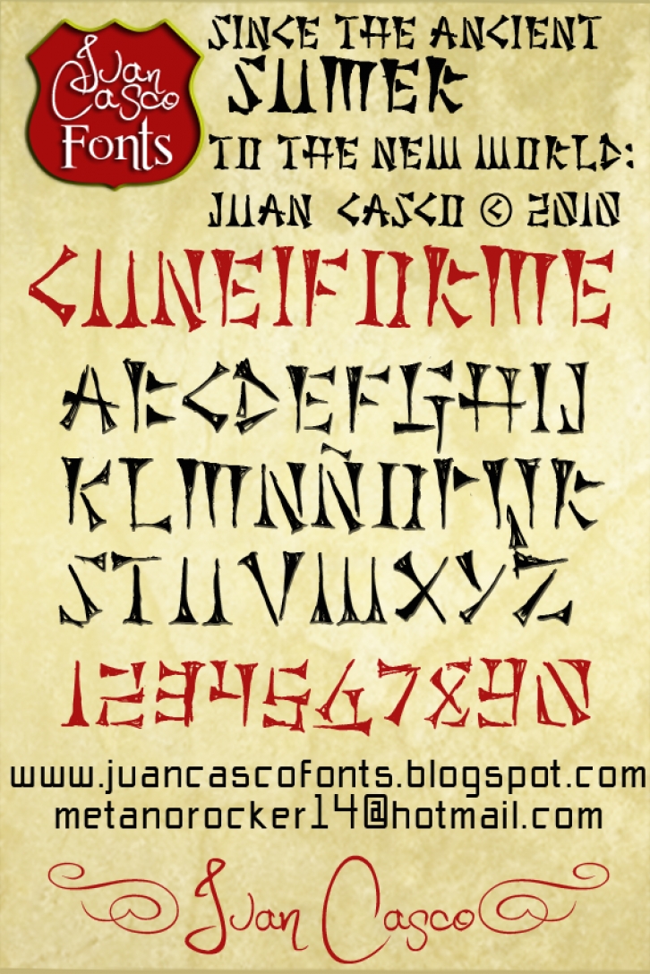 Cuneiforme Font Download
