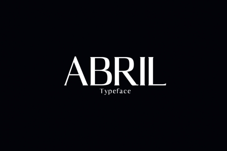 Abril Serif Typeface Font Download