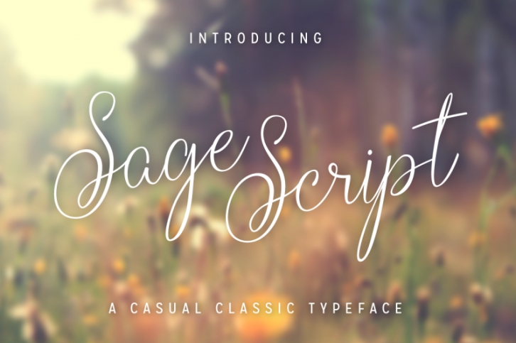 Sage Script Font Download
