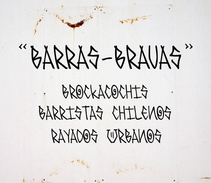 BARRAS-BRAVAS Font Download