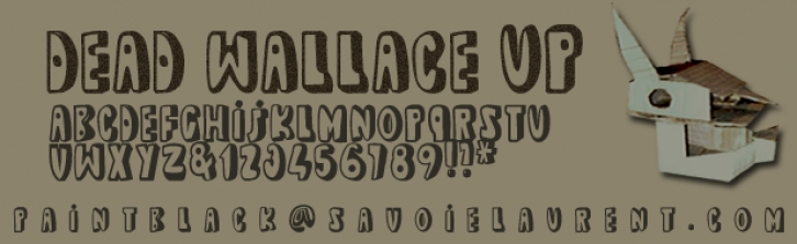 Dead wallace UP Font Download