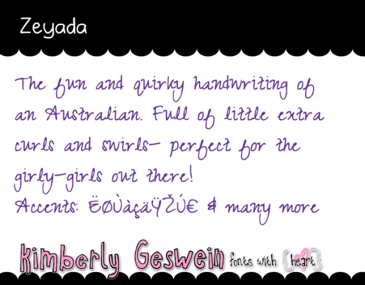 Zeyada Font Download