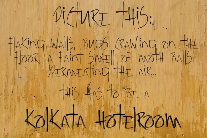 Kolkata Hotelroom Font Download