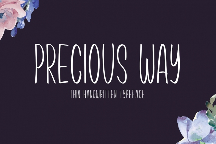 Precious Way Font Download