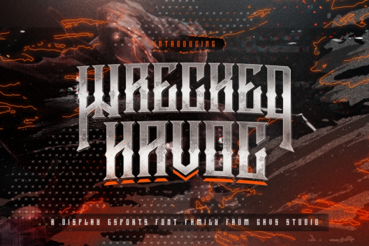 Wrecked Havoc Font Download