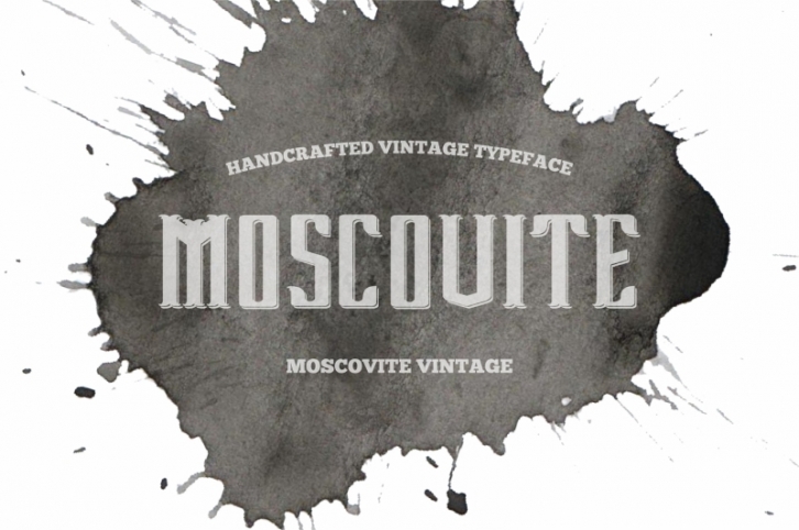 Moscovite vintage font Font Download