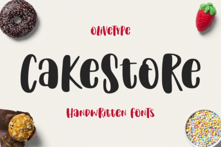 Cake Store Font Download