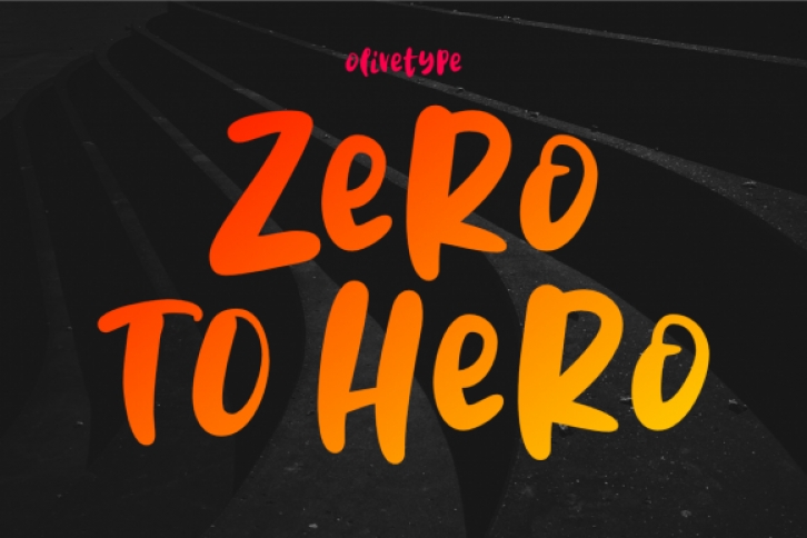 Zero to Hero Font Download