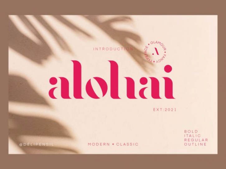 Alohai Font Download
