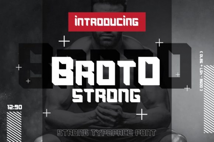 Broto Strong Font Download