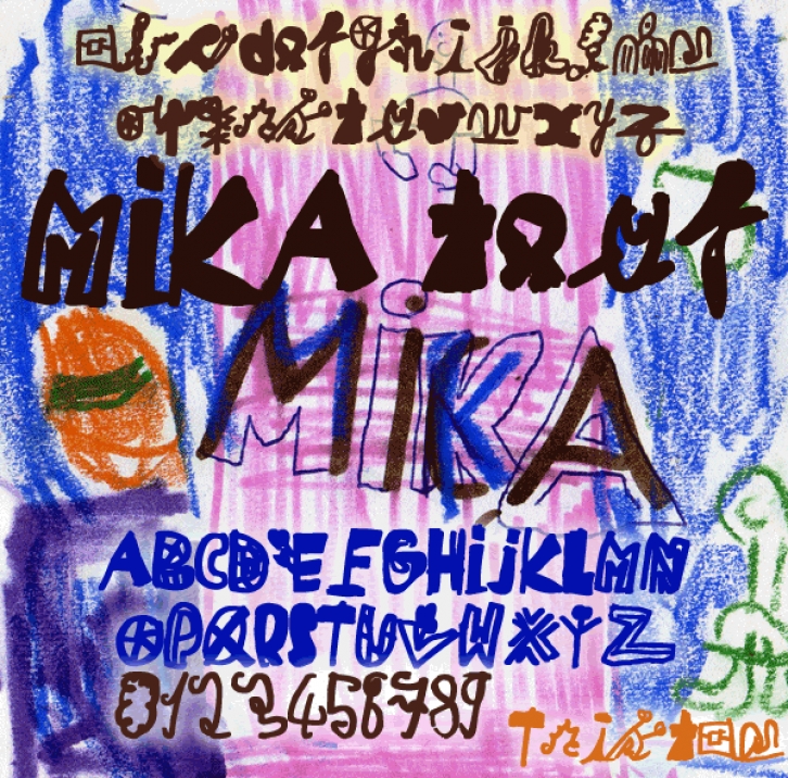 MIKA teuf Font Download