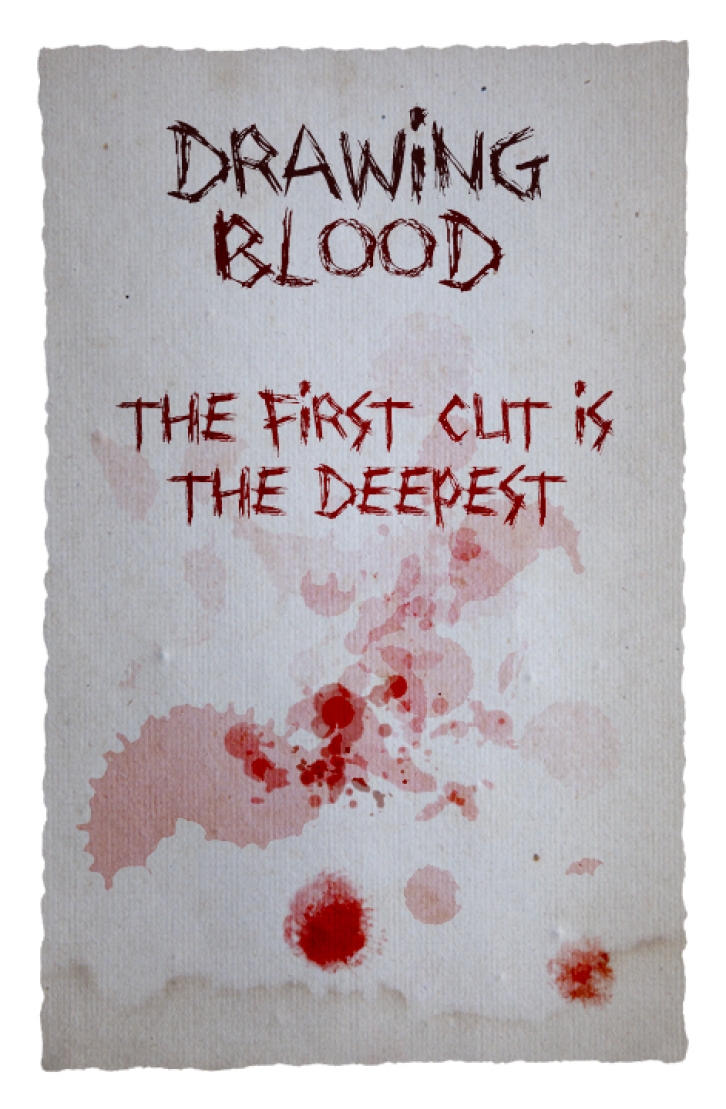 Drawing Blood Font Download