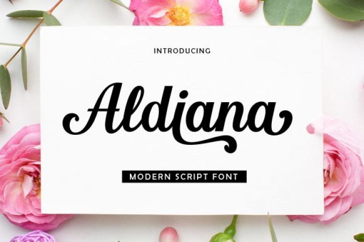 Aldiana Font Download