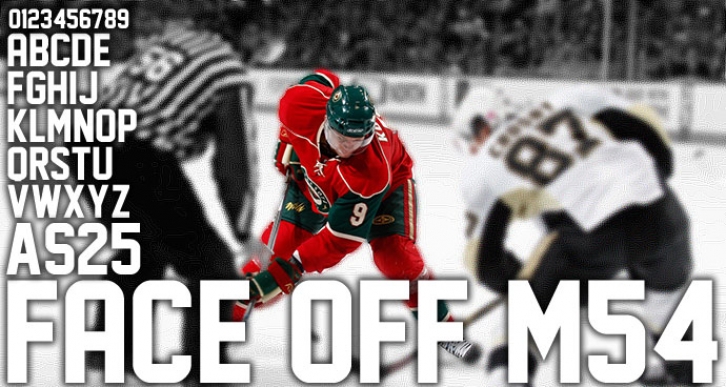 Face Off M54 Font Download