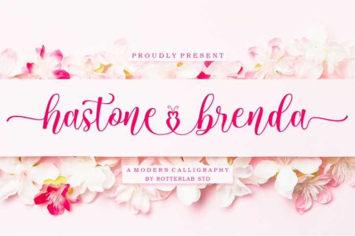 hastone brenda Font Download