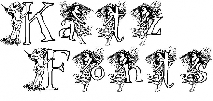 KG FAIRIES Font Download