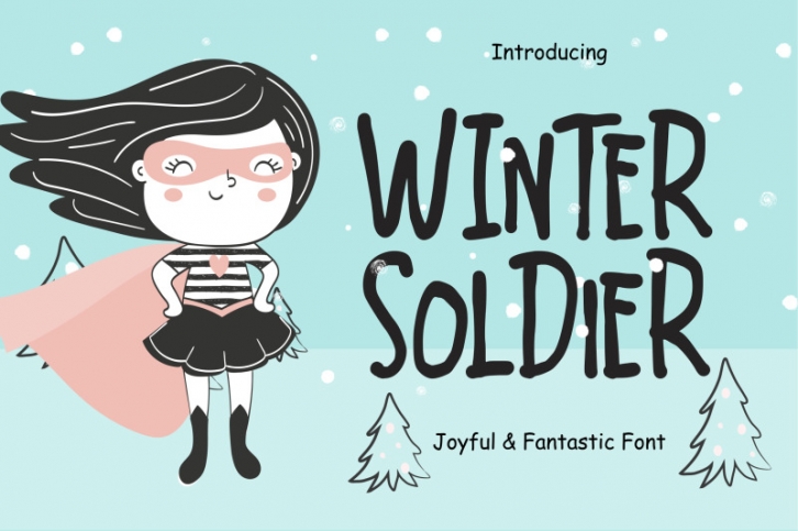 Winter Soldier Joyful & Fantastic Font Download
