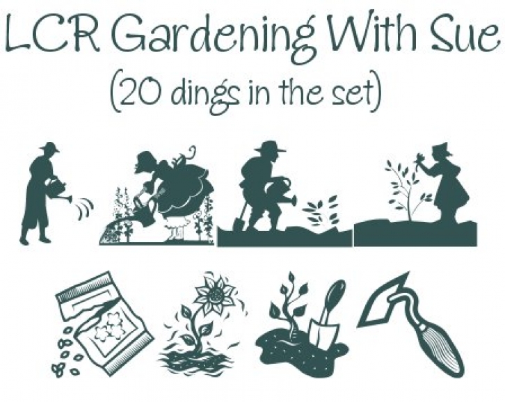 Gardening With Sue Font Download