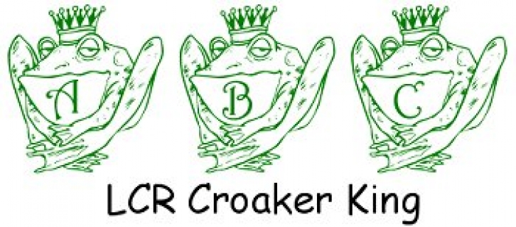 LCR Croaker King Font Download