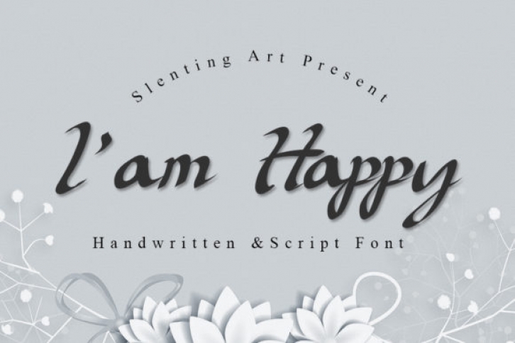 Iam Happy Font Download