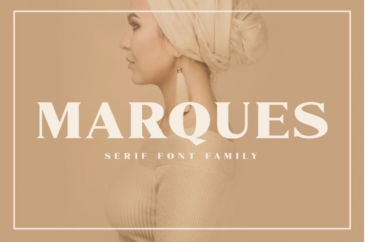 Marques - Modern Serif Font Family Font Download