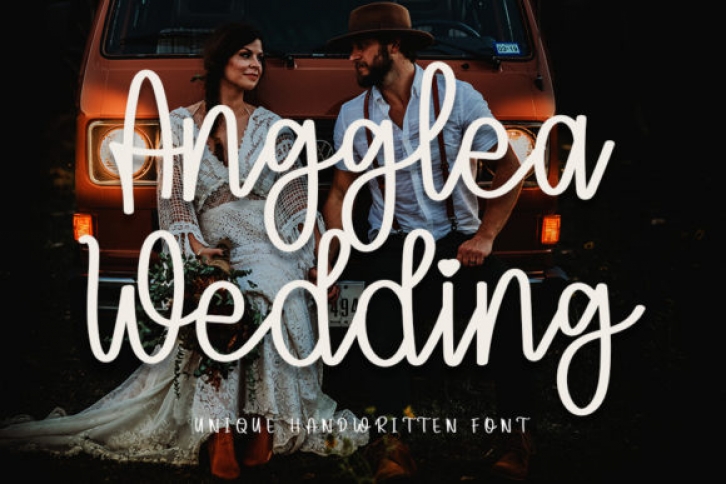 Angglea Wedding Font Download